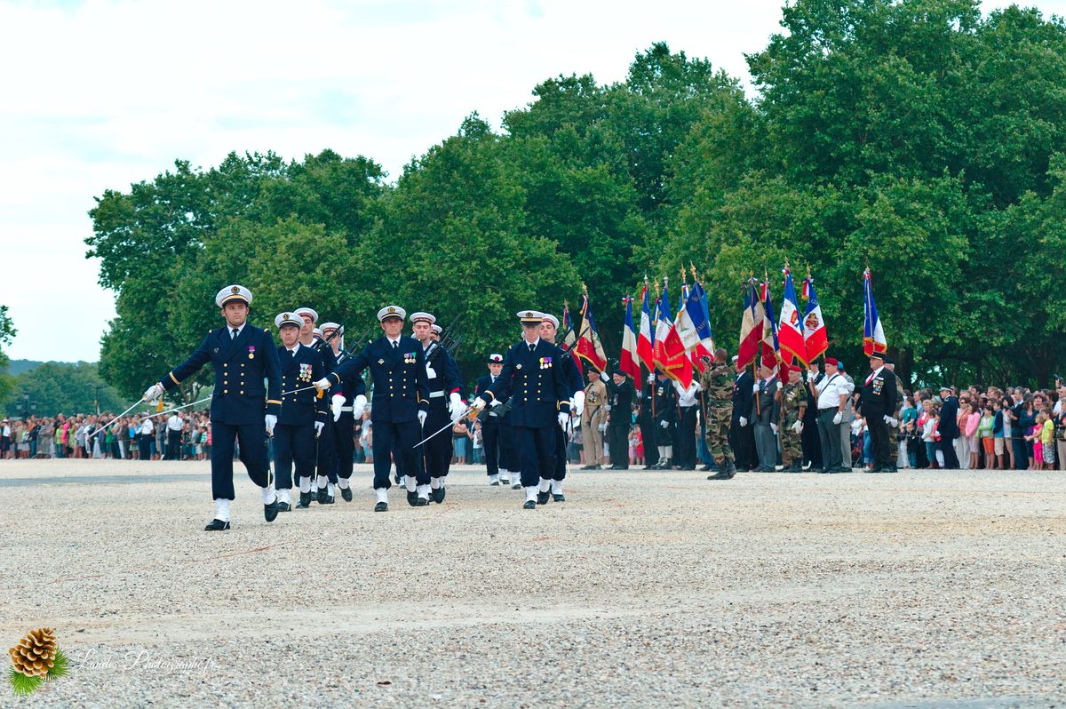 Cérémonie du 14 Juillet à Bordeaux
