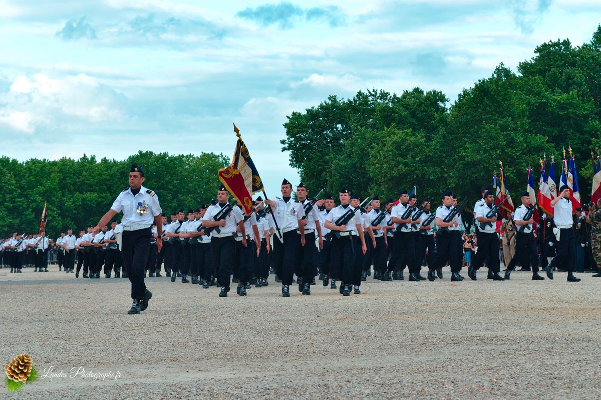 Cérémonie du 14 Juillet à Bordeaux