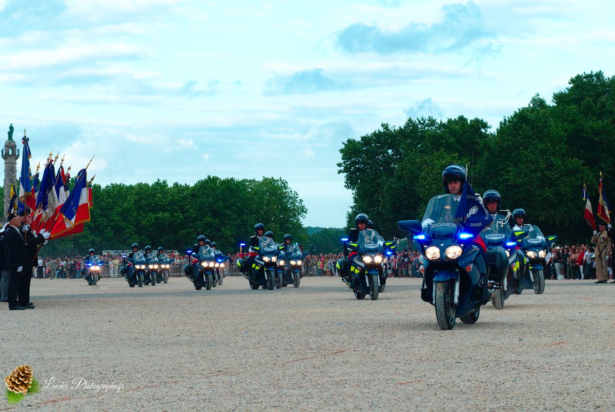 Cérémonie du 14 Juillet à Bordeaux