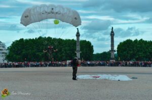 Cérémonie du 14 Juillet à Bordeaux