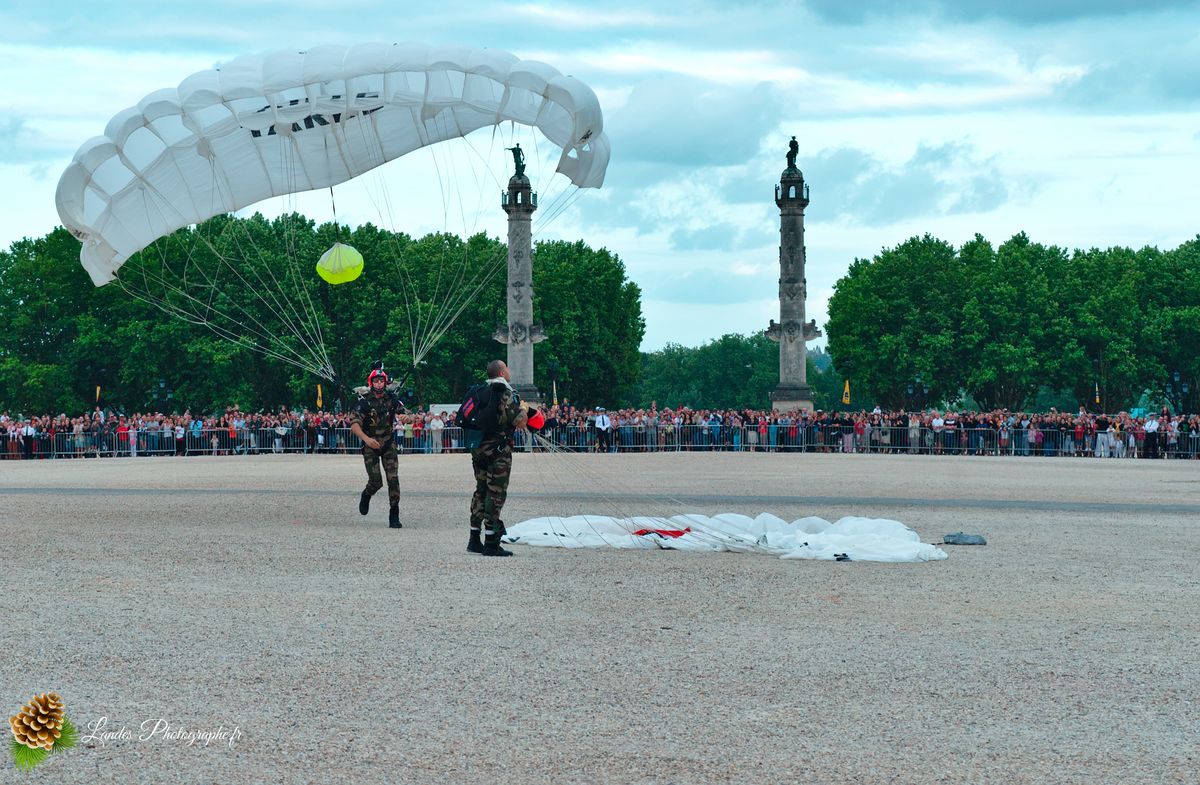 Cérémonie du 14 Juillet à Bordeaux