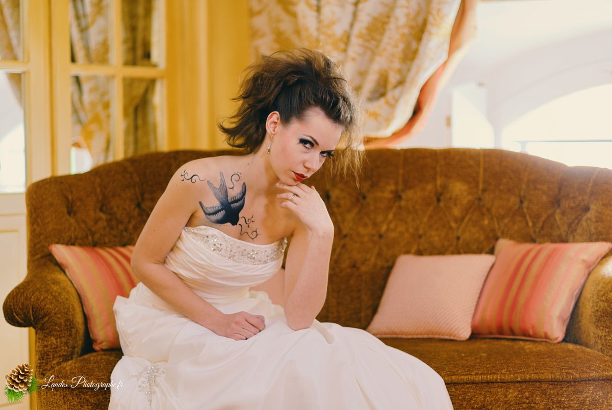 Agnès au Chateau de Mirambeau