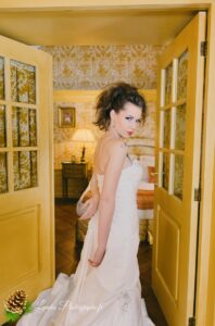 Agnès au Chateau de Mirambeau
