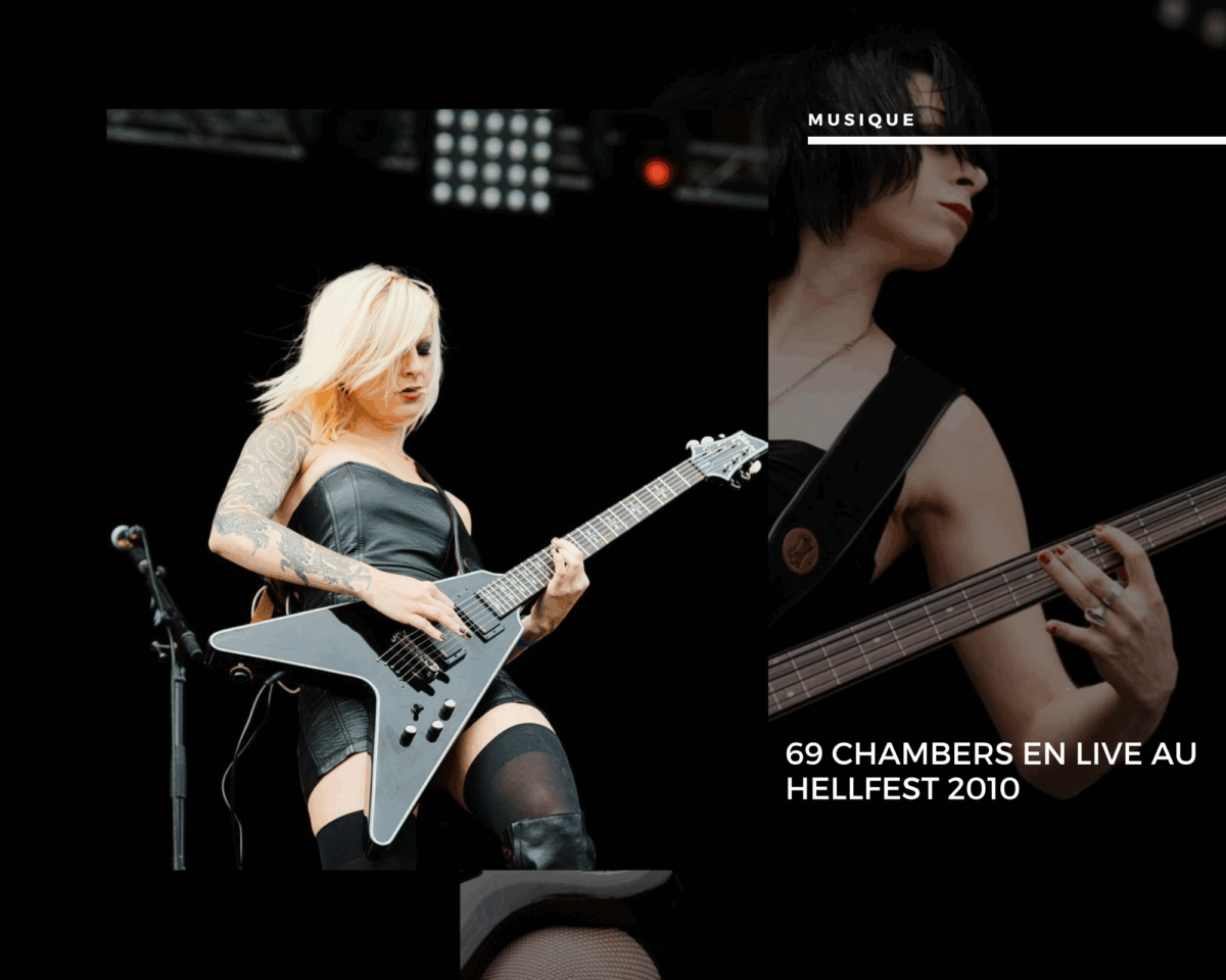 69 Chambers en live au Hellfest 2010
