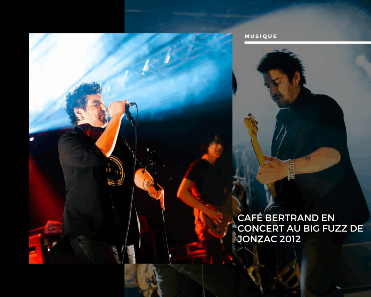 Café Bertrand en concert au Big Fuzz de Jonzac 2012