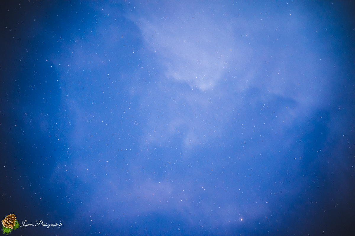 Astrophotographie dans le sud des Landes
