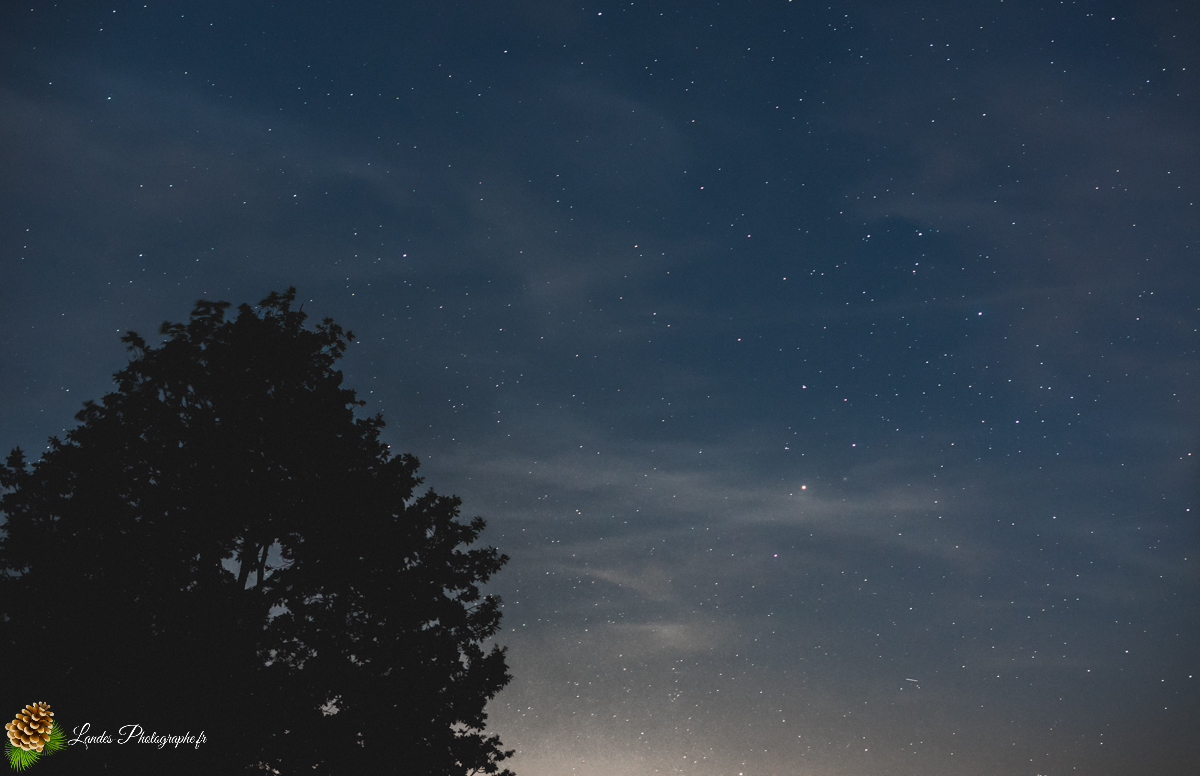 Astrophotographie dans le sud des Landes