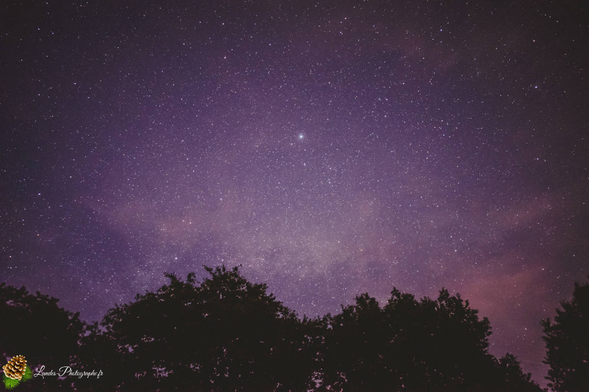 Astrophotographie dans le sud des Landes