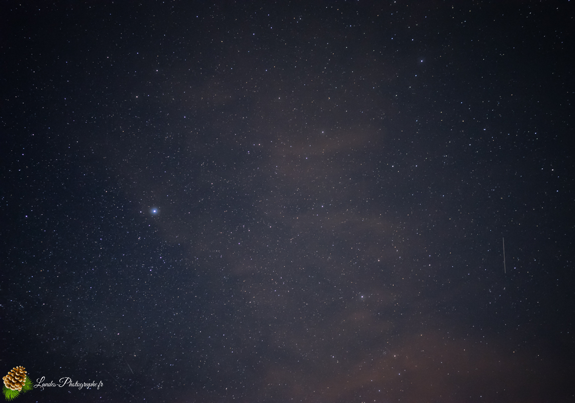 Astrophotographie dans le sud des Landes