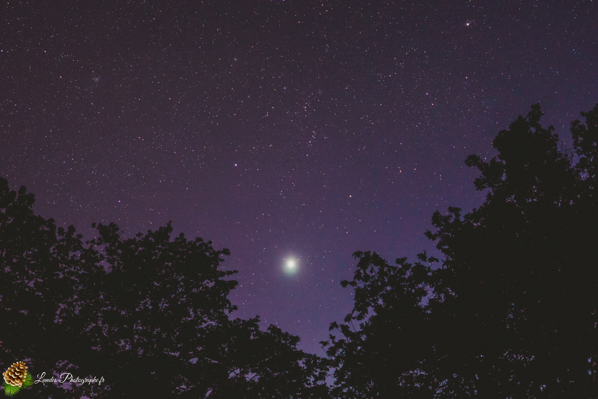 Astrophotographie dans le sud des Landes