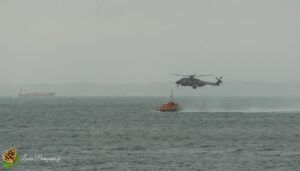Exercice de sauvetage en mer à Camaret-sur-Mer