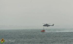 Exercice de sauvetage en mer à Camaret-sur-Mer