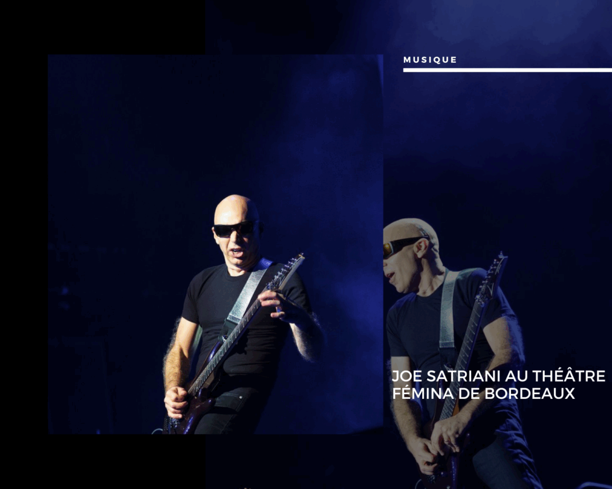 Joe Satriani au Théâtre Fémina de Bordeaux