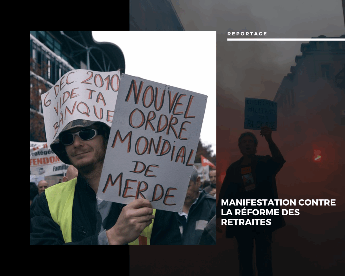 Manifestation contre la réforme des retraites