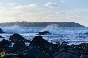 Camaret-sur-Mer après le passage de la tempête Gérard