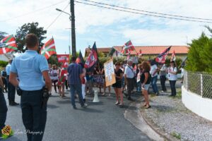 Manifestation pour l’abolition de la corrida à Saint-Vincent-de-Tyrosse