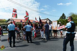 Manifestation pour l’abolition de la corrida à Saint-Vincent-de-Tyrosse