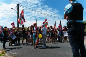 Manifestation pour l’abolition de la corrida à Saint-Vincent-de-Tyrosse