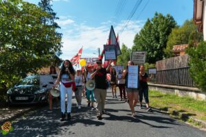 Manifestation pour l’abolition de la corrida à Saint-Vincent-de-Tyrosse