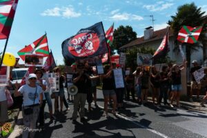 Manifestation pour l’abolition de la corrida à Saint-Vincent-de-Tyrosse