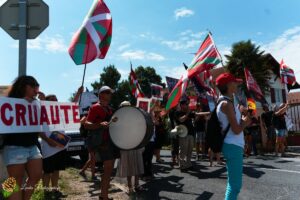 Manifestation pour l’abolition de la corrida à Saint-Vincent-de-Tyrosse