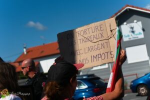 Manifestation pour l’abolition de la corrida à Saint-Vincent-de-Tyrosse