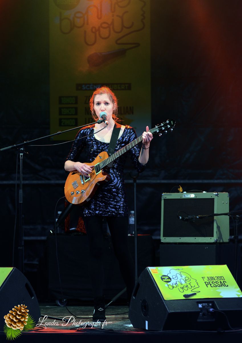 Liz Cherhal en concert au Festival En Bonne Voix 2013