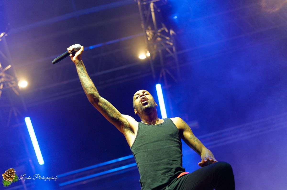 Skip The Use en concert au Festival Garorock 2012