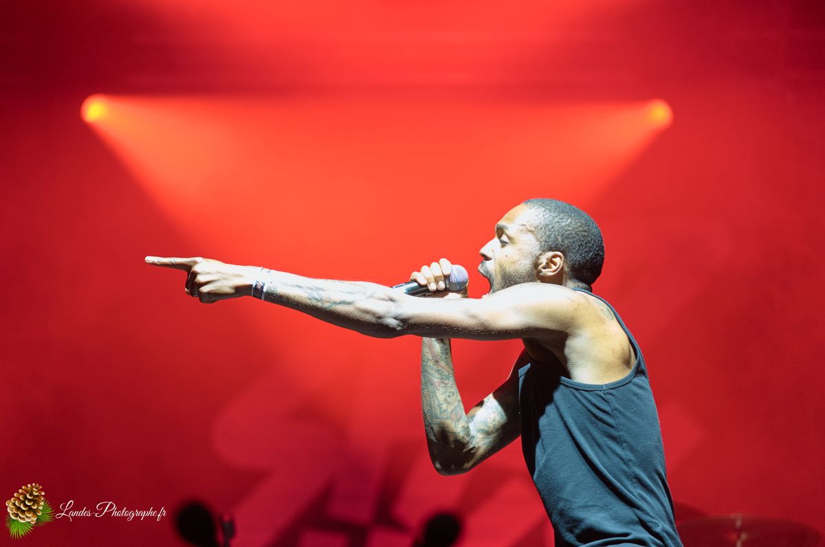 Skip The Use en concert au Festival Garorock 2012