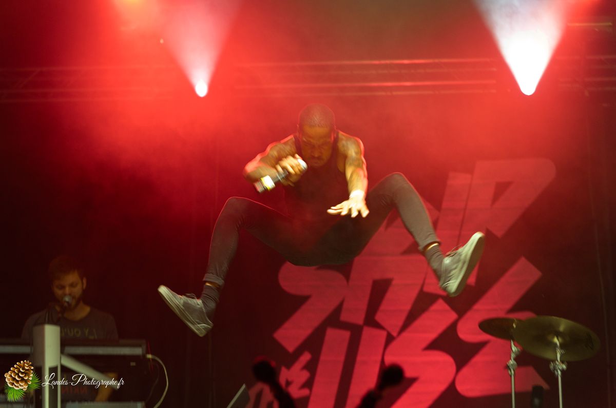 Skip The Use en concert au Festival Garorock 2012