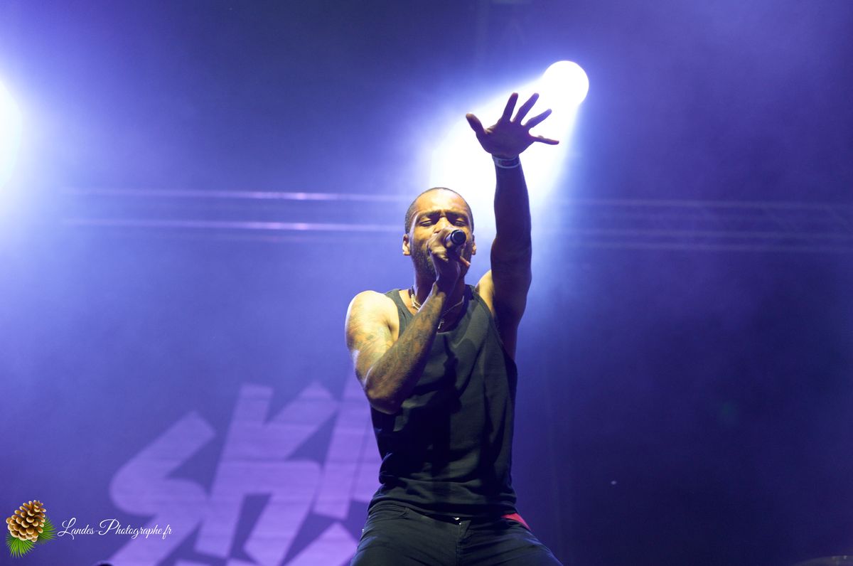 Skip The Use en concert au Festival Garorock 2012