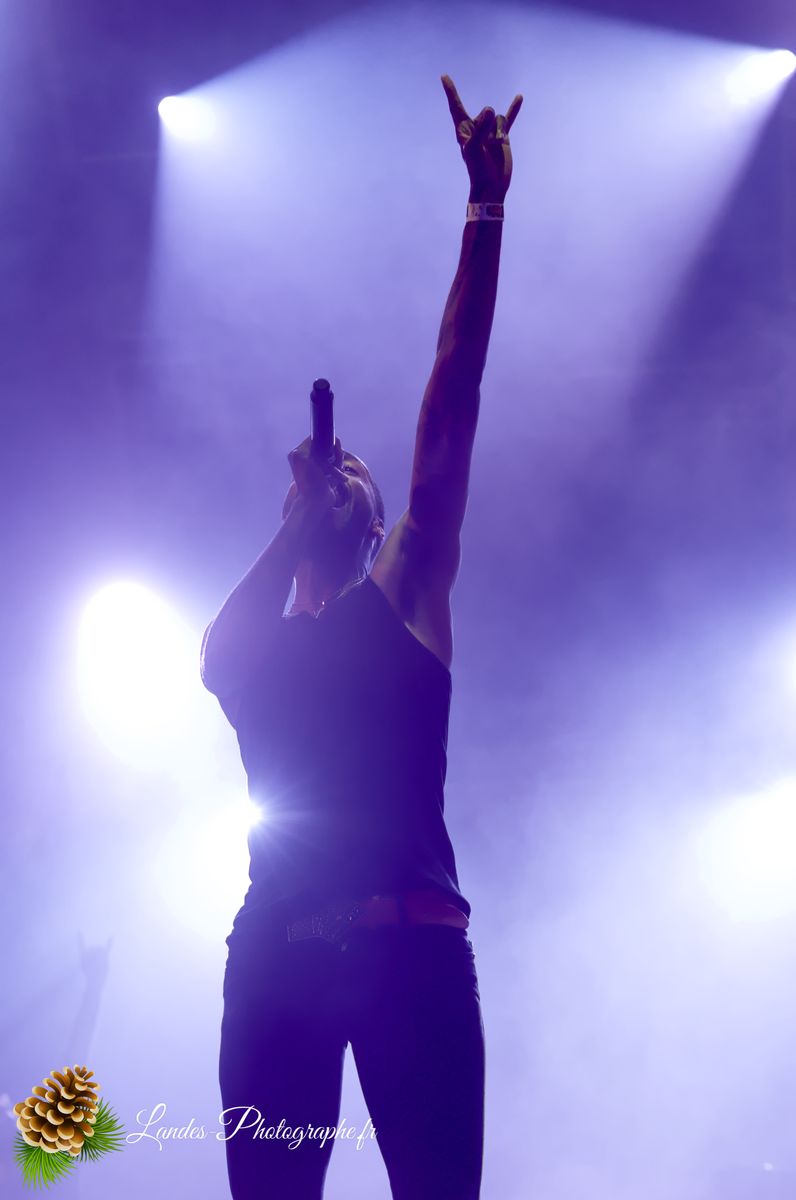 Skip The Use en concert au Festival Garorock 2012