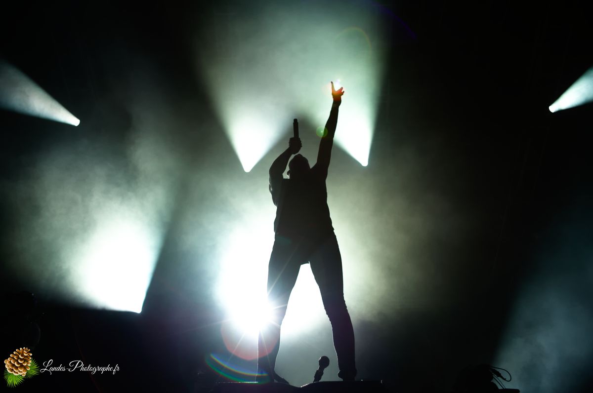 Skip The Use en concert au Festival Garorock 2012