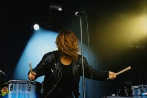 Izia en concert au Festival Garorock 2012