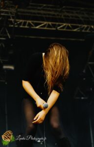 Izia en concert au Festival Garorock 2012