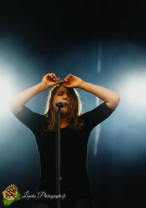 Izia en concert au Festival Garorock 2012