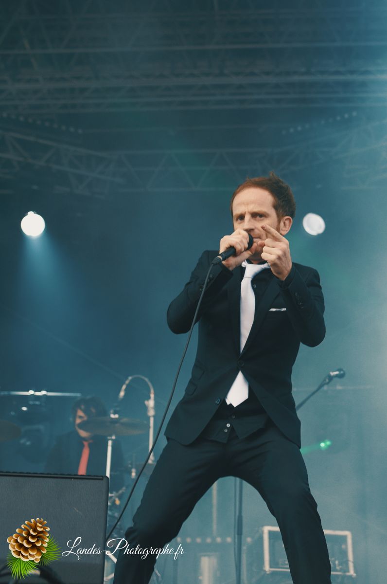 Dionysos en concert au Festival Garorock 2012