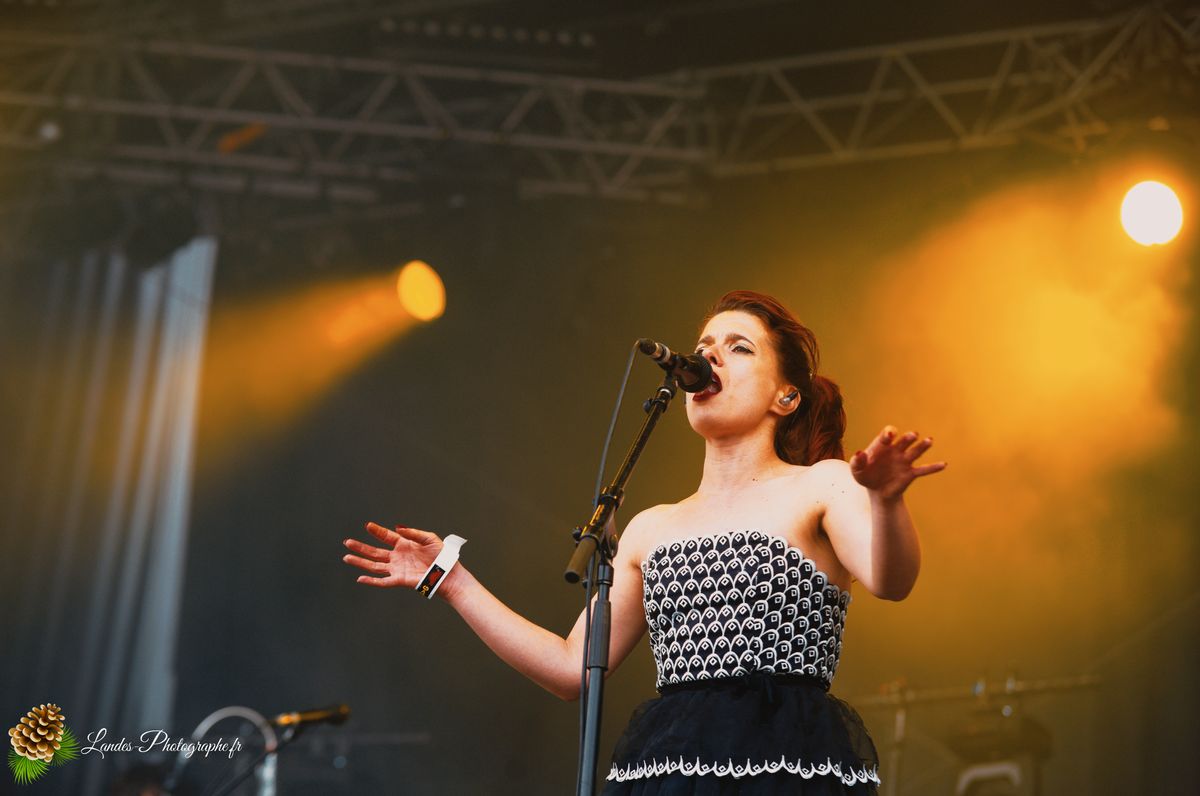 Dionysos en concert au Festival Garorock 2012