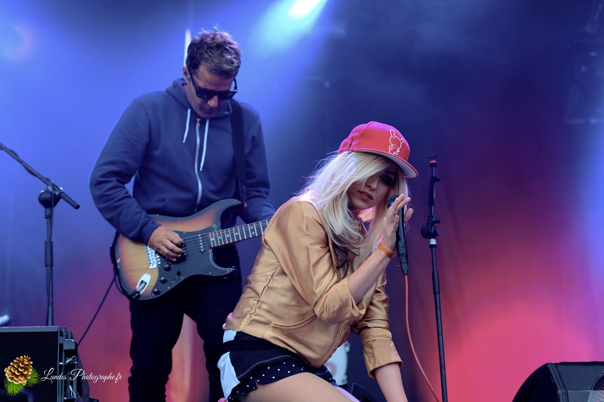 The Ting Tings en concert au Garorock 2012