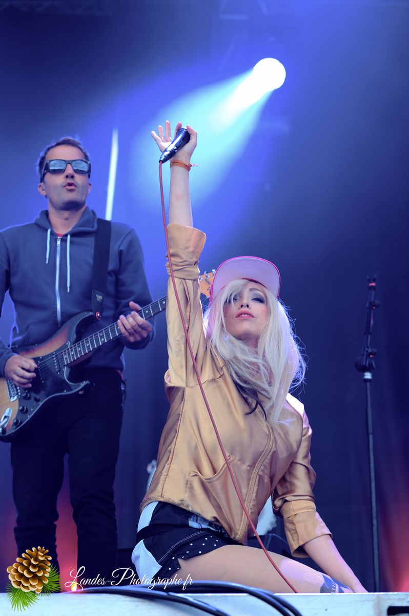 The Ting Tings en concert au Garorock 2012