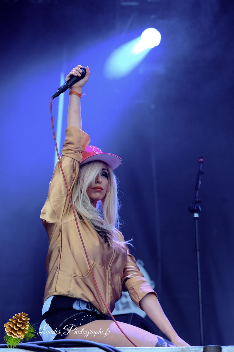The Ting Tings en concert au Garorock 2012