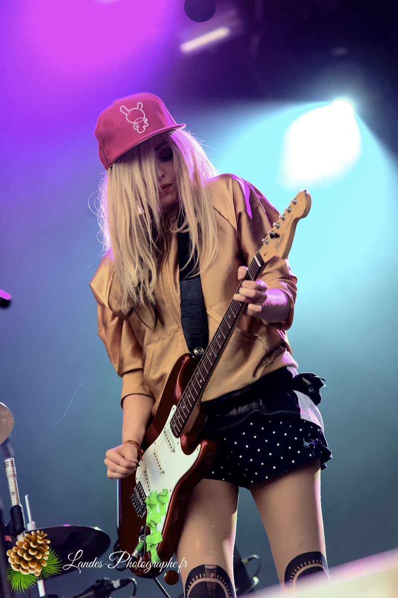 The Ting Tings en concert au Garorock 2012