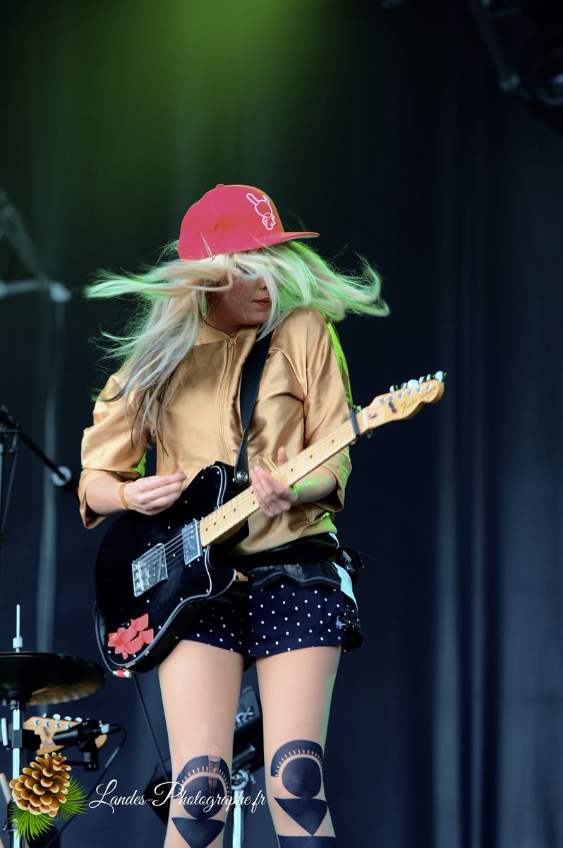 The Ting Tings en concert au Garorock 2012