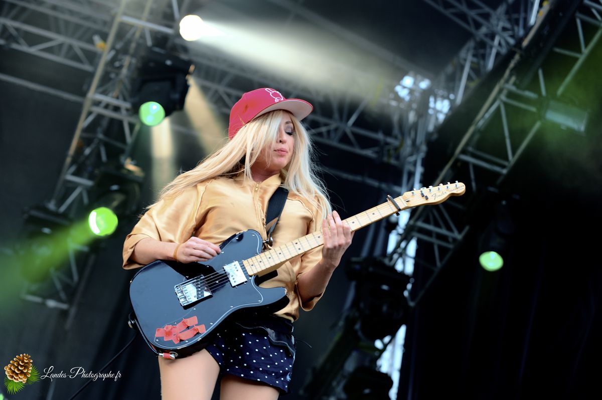 The Ting Tings en concert au Garorock 2012