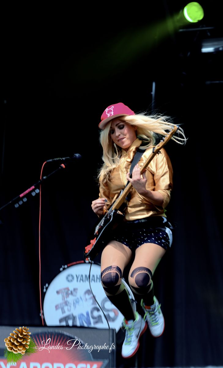 The Ting Tings en concert au Garorock 2012
