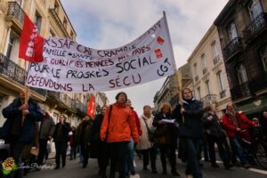 Manifestation générale à Bordeaux