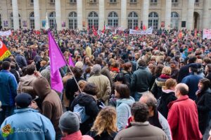 Manifestation générale à Bordeaux