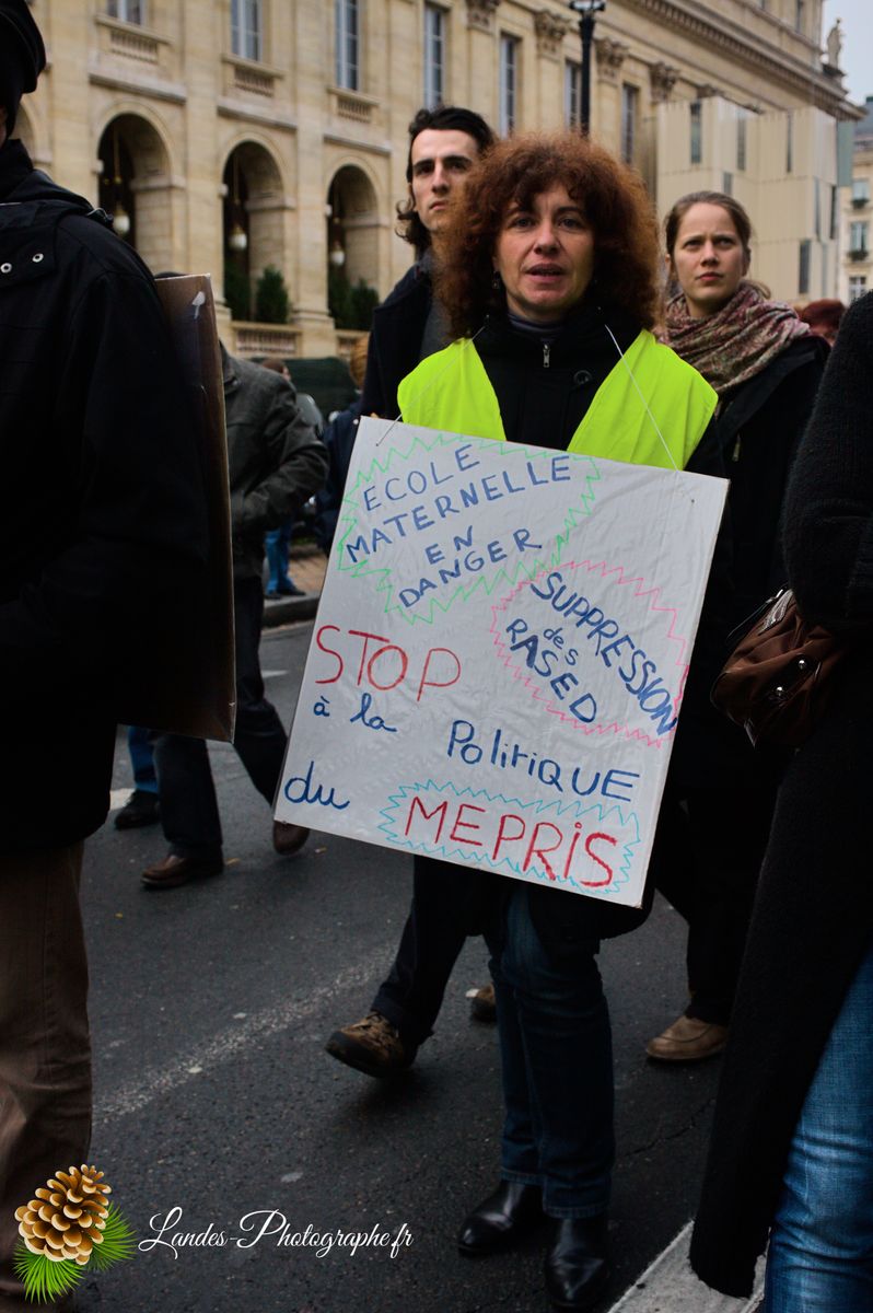 Manifestation générale à Bordeaux