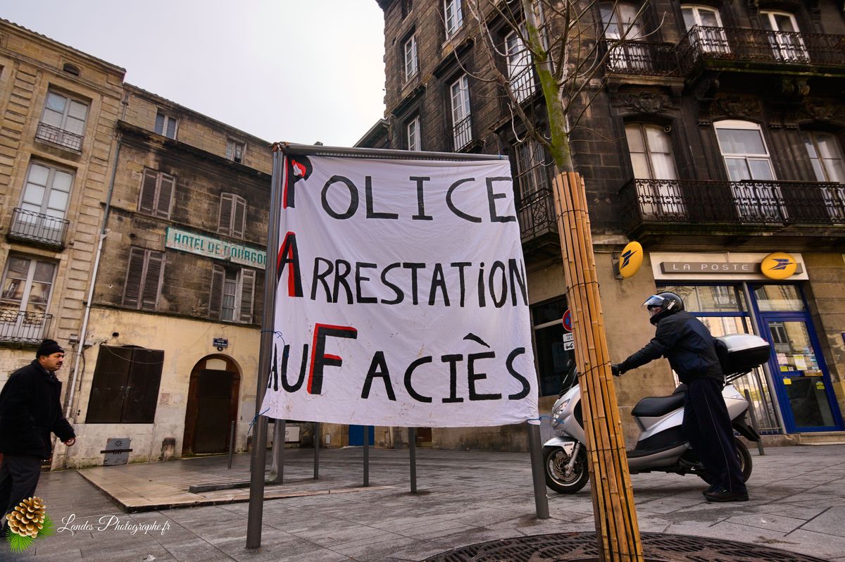 Manifestation générale à Bordeaux