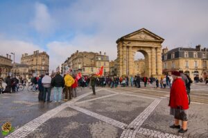 Manifestation générale à Bordeaux